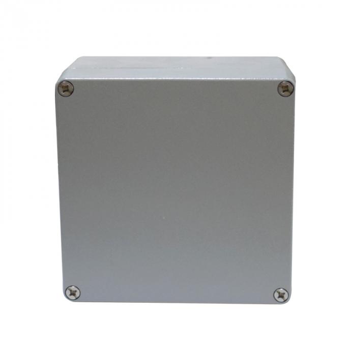 Серый цвет покрывая электрическую распределительную коробку коробки соединения алюминиевую материальную